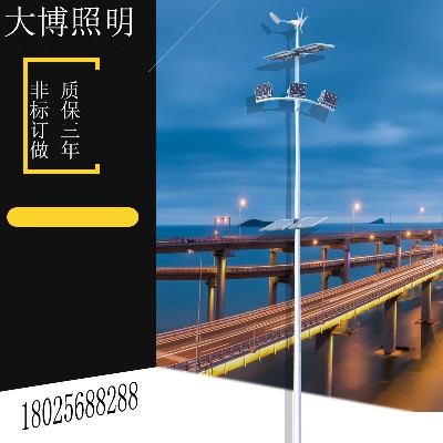 一體化LED太陽能路燈戶外小區球場太陽能路燈風光互補廠家批發