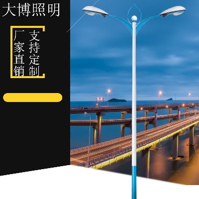 平行雙臂路燈戶外道路照明高速路亮化工程LED路燈廠家批發