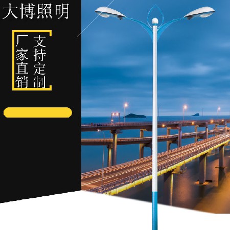 平行雙臂路燈戶外道路照明高速路亮化工程LED路燈廠家批發